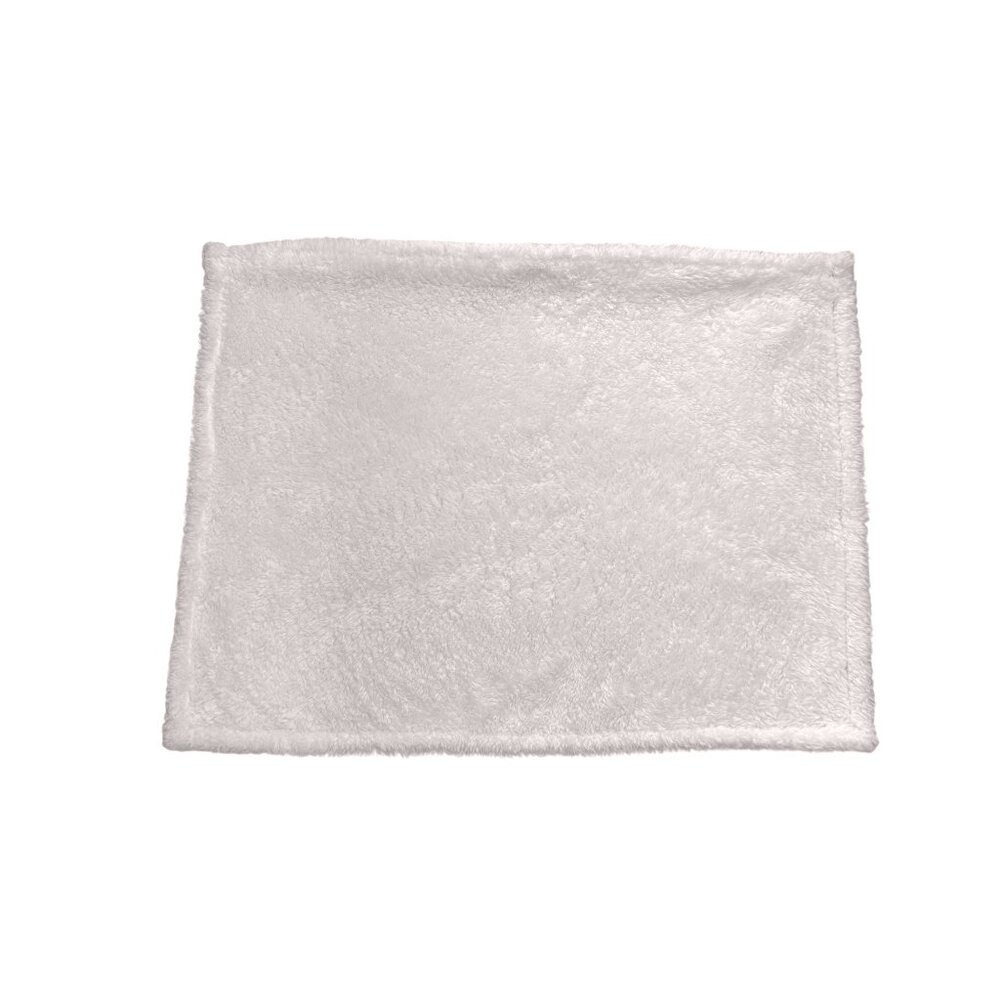 UGG‎ Off White Faux Fur Pillow Case Cover Sham Standard Queen Zipper 27”x21.5”